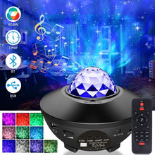 Load image into Gallery viewer, Night Light with Ocean Wave Music Speaker