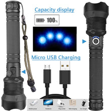 Load image into Gallery viewer, Waterproof Rechargeable Flashlight