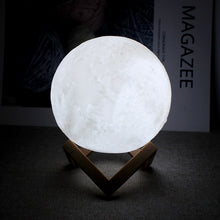 Load image into Gallery viewer, 3D Printing Moon Night Light