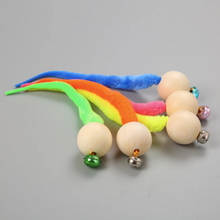 Load image into Gallery viewer, Amazing New Colorful Wiggly Tail Cat Toy