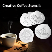 Load image into Gallery viewer, Professional Quality Stainless Steel Coffee Art Stencil Set - Toy Town Central