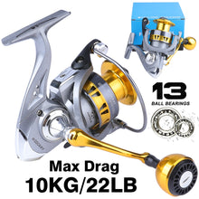 Load image into Gallery viewer, Smooth Action Spinning Reel