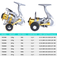 Load image into Gallery viewer, Smooth Action Spinning Reel