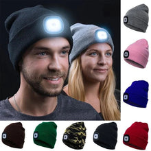 Load image into Gallery viewer, LED Beanie Cap - The Perfect Stocking Filler!