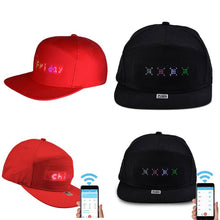 Load image into Gallery viewer, APP Controlled LED Baseball Cap