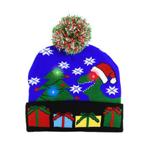 Load image into Gallery viewer, LED Christmas Knitted Hat