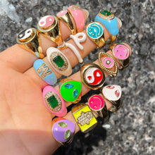Load image into Gallery viewer, Colorful Sweet Trendy Ring