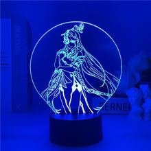 Load image into Gallery viewer, Genshin Impact Night Light 3D Illusion
