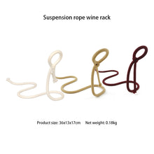 Load image into Gallery viewer, Magic Suspended Rope Wine Bottle Holder
