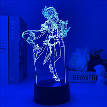 Load image into Gallery viewer, Genshin Impact Night Light 3D Illusion