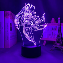 Load image into Gallery viewer, Genshin Impact Night Light 3D Illusion