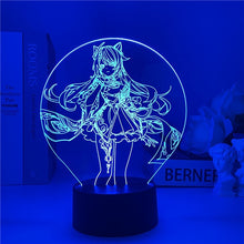 Load image into Gallery viewer, Genshin Impact Night Light 3D Illusion