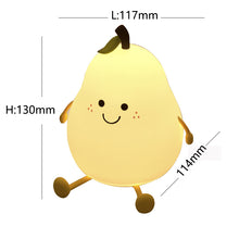 Load image into Gallery viewer, LED Pear Fruit Night Light