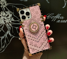 Load image into Gallery viewer, Luxury Flower Glitter Diamond Phone Case for iPhone
