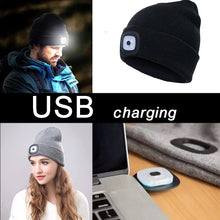 Load image into Gallery viewer, LED Beanie Cap - The Perfect Stocking Filler!