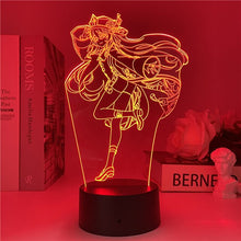 Load image into Gallery viewer, Genshin Impact Night Light 3D Illusion