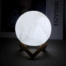 Load image into Gallery viewer, 3D Printing Moon Night Light
