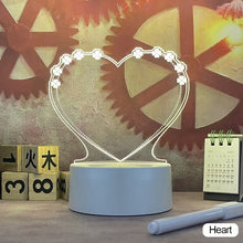 Load image into Gallery viewer, LED Night Light Note Board