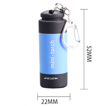 Load image into Gallery viewer, Powerful LED Mini Flashlight, Key Chain Portable, Waterproof Built-in Battery USB Rechargeable Flashlight - Toy Town Central