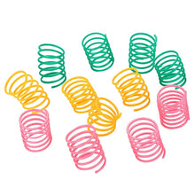 Load image into Gallery viewer, Irresistible and Fun Wand & Feather Cat Toy with super cute Mouse and bell cage cage colourful Cat Teaser - Toy Town Central