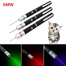 Load image into Gallery viewer, 5MW Super LED Laser Pet Cat Toy Red Dot Light Sight 530Nm 405Nm 650Nm Interactive Laser Pen Pointer - Toy Town Central
