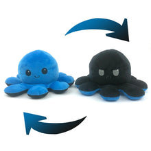 Load image into Gallery viewer, Adorable and Cute Reversible Flip Octopus Plush Toy with Color Choice - Toy Town Central