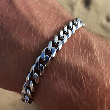 Load image into Gallery viewer, Mens Classic Cuban Chain Bracelet in Quality Stainless Steel - Toy Town Central