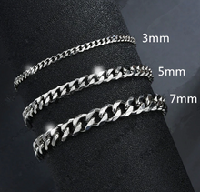 Load image into Gallery viewer, Mens Classic Cuban Chain Bracelet in Quality Stainless Steel - Toy Town Central