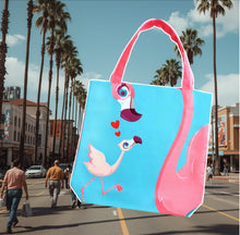 Load image into Gallery viewer, Flamingo Gift Bag
