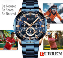 Load image into Gallery viewer, CURREN Premium Style Chronograph Watch
