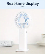 Load image into Gallery viewer, Neck Fan -Portable USB and Desk Top Mount or Handheld
