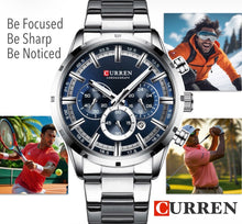 Load image into Gallery viewer, CURREN Premium Style Chronograph Watch
