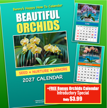 Load image into Gallery viewer, Grow Orchids in 3 Simple Steps plus FREE BONUS Orchid Calendar
