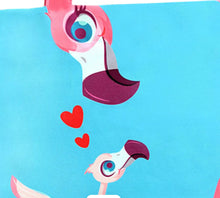 Load image into Gallery viewer, Flamingo Gift Bag
