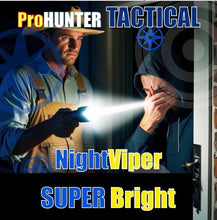 Load image into Gallery viewer, Tactical NightViper XHP90 LED Flashlight: USB Rechargeable Power Military Grade Performance
