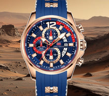 Load image into Gallery viewer, MINI FOCUS Waterproof Quartz Large Dial Watch
