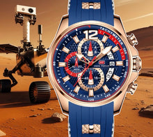 Load image into Gallery viewer, MINI FOCUS Waterproof Quartz Large Dial Watch
