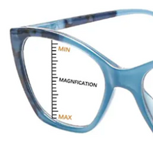Load image into Gallery viewer, Multifocus Reading Glasses for Ladies with Blue Light Blocking 4 Pack

