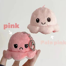 Load image into Gallery viewer, Creative Funny Flip Capybara Plush Toy Cute Stuffed octopus Keychain Bag Pendant Key Holder Decoration For Couple Gifts New
