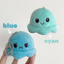 Load image into Gallery viewer, Creative Funny Flip Capybara Plush Toy Cute Stuffed octopus Keychain Bag Pendant Key Holder Decoration For Couple Gifts New
