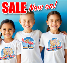 Load image into Gallery viewer, T-Shirt Toddler Short Sleeve with Super Cute Exclusive Benny Bear® Design
