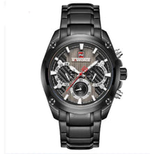 Load image into Gallery viewer, Designer Steel Band Sports and Business Chronograph by NAVIFORCE
