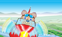 Load image into Gallery viewer, Benny Bear Flys to a Rainbow Story
