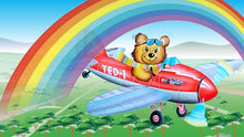 Load image into Gallery viewer, Benny Bear Flys to a Rainbow Story
