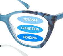 Load image into Gallery viewer, Multifocus Reading Glasses for Ladies with Blue Light Blocking 4 Pack
