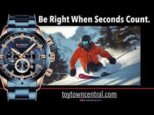 Load and play video in Gallery viewer, CURREN Premium Style Chronograph Watch
