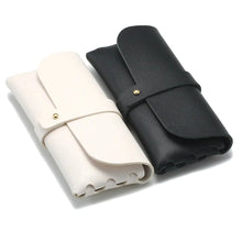 Load image into Gallery viewer, Personalized Faux Leather Glasses Case with Initials
