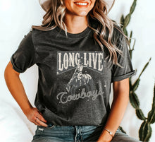 Load image into Gallery viewer, Long-Live Cowboys Shirt, Western Shirt, Retro Cowboy Shirt
