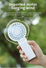 Load image into Gallery viewer, Neck Fan -Portable USB and Desk Top Mount or Handheld
