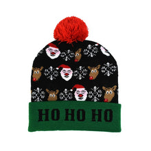 Load image into Gallery viewer, LED Christmas Knitted Hat
